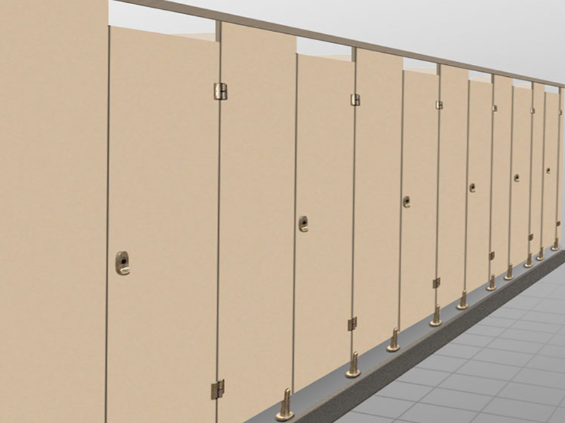 淺橡木色抗倍特板-衛(wèi)生間隔斷