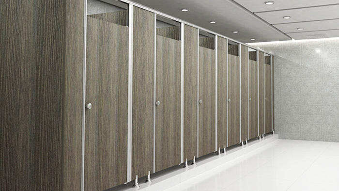 鋁紳仕金屬蜂窩板廠(chǎng)家科普：金屬蜂窩板衛(wèi)生間隔斷的作用