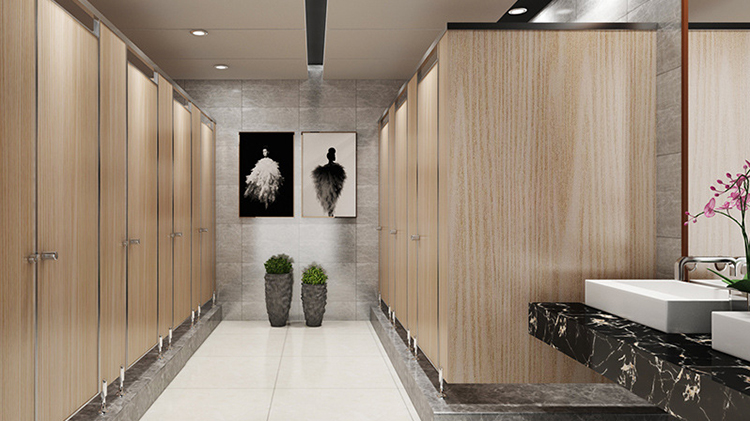 金屬蜂窩板衛(wèi)生間隔斷有哪些優(yōu)點(diǎn)?